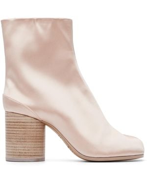 Maison Margiela Tabi Ankle Boots - Natural