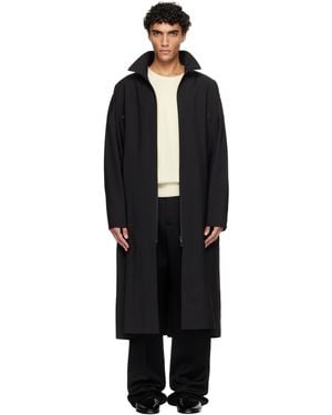 Fear Of God ブラック テクニカルウール トレンチコート