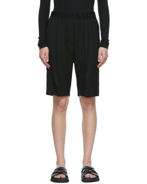 CAES Eco Wool Shorts - Black