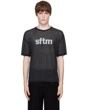 Song For The Mute 'Sftm' Vintage T-Shirt - Black