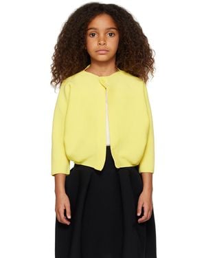 CFCL キッズ｜イエロー Pottery Kid 1 カーディガン