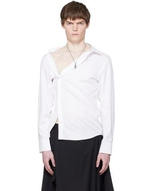 HODAKOVA Asymmetric Shirt - White