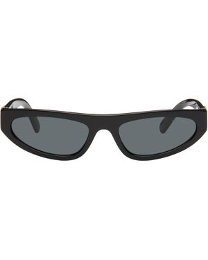 Miu Miu Cat Eye Acetate Sunglasses - Black