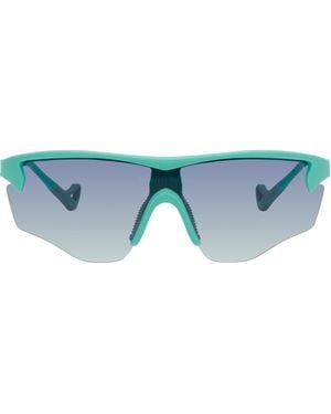 District Vision ブルー Junya Racer サングラス