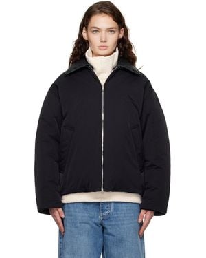 Bottega Veneta Tech Nylon Down Jacket - Black