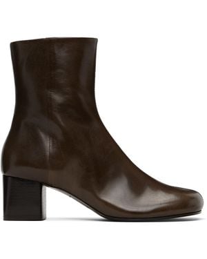 Lemaire Anatomic 55Mm Boots - Brown