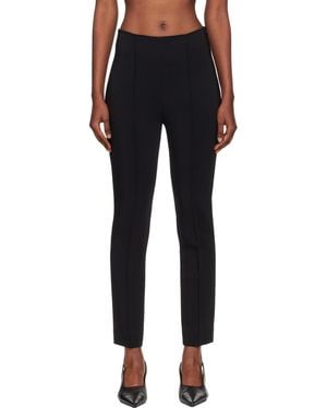 Rohe Cigarette Leg Trousers - Black