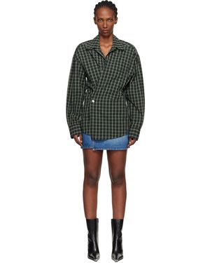 Alexander Wang Pre-Styled Wrap Minidress - Green