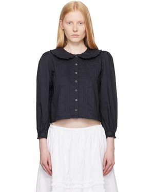 Sandy Liang Crayon Shirt - Blue