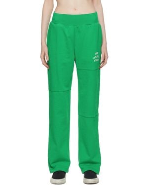 FRAME Mixed Lounge Trousers - Green
