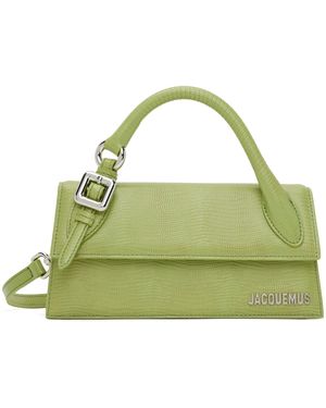 Jacquemus 'the Long Chiquito With Buckle' Bag - Green