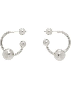 Jean Paul Gaultier シルバー The Piercing ピアス - ブラック