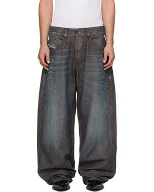 DIESEL Jean 1997 Bleu Et Noir - Gris