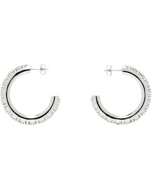 Justine Clenquet Nina Large Earrings - Black