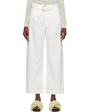 Nanushka Radia Pants - White