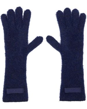 Jacquemus La Casa 'Les Gants Gros Grain' Gloves - Blue