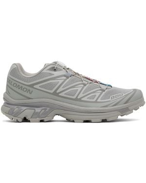 Salomon グレー Xt-6 スニーカー - ブラック