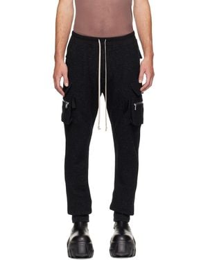 Rick Owens Tower Mastodon Cargo Trousers - Black