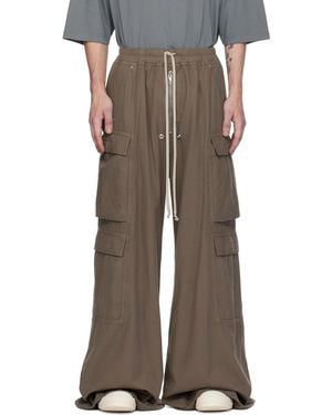 Rick Owens Drawstring Overalls - Brown