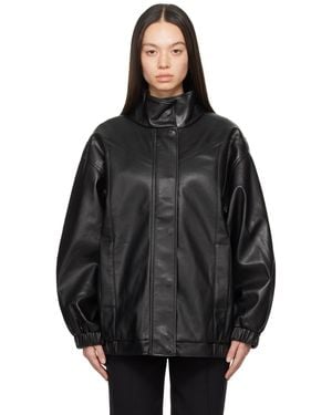 THE GARMENT Mumbai Leather Jacket - Black