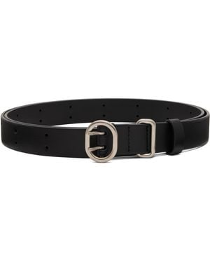 Jil Sander Cannolo Belt - Black