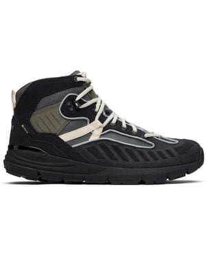 Danner Bottines Fullbore Noir Et Gris À Doublure En Gore-Tex