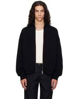 YACAIA Y-0020 Merino-Cashmere Jumper - Black