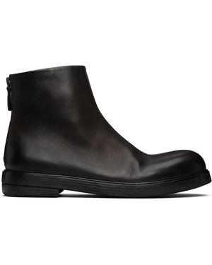 Marsèll Zucca Zeppa Ankle Boots - Black