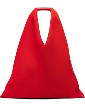 MM6 by Maison Margiela オレンジ Classic トライアングルトート - レッド