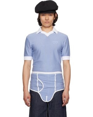 Charles Jeffrey Cheeky Onesie Polo - Blue