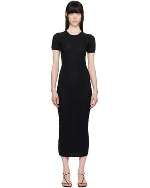 Loulou de Saison Aruba Midi Dress - Black