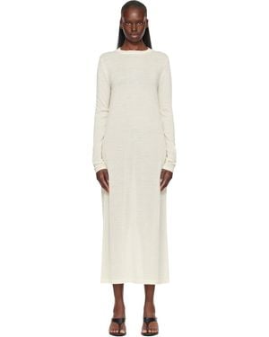 Lauren Manoogian Off- Super Fine Maxi Dress - Black