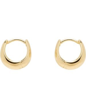 Tom Wood Ice Huggie Earrings - Black