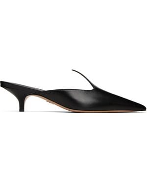 Ferragamo Dorye New Flame Sling Mules - Black