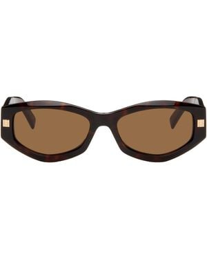Givenchy Lunettes De Soleil Brunes - Noir