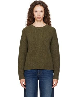 KHAITE Khaki Gemma Sweater - Green