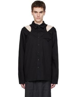 lesugiatelier Cutout Shirt - Black