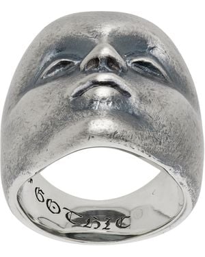Yohji Yamamoto Mask Ring - Metallic