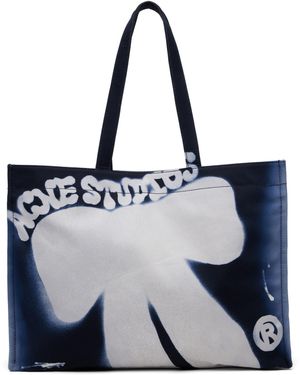 Acne Studios Logo Shopper Tote - Black