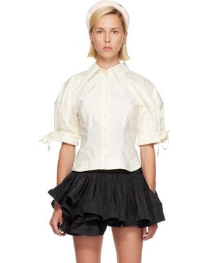 Vivienne Westwood Off- Idaho Blouse - White