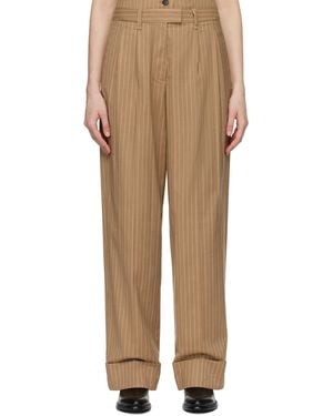 Rag & Bone Beige Marianne Trousers - Natural