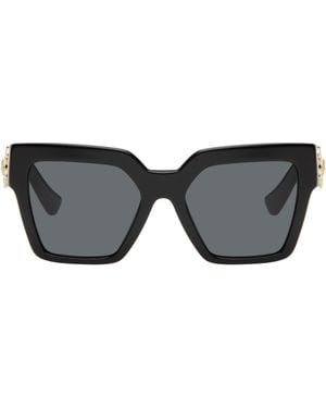 Versace ブラック メドゥーサ デコ バタフライ サングラス