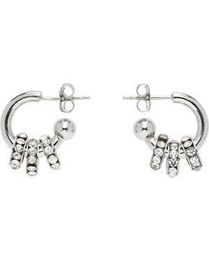 Justine Clenquet Daisy Earrings - Black