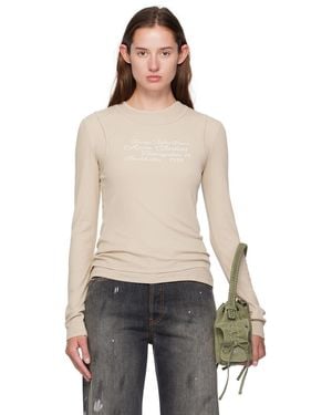Acne Studios Layered Long-Sleeve T-Shirt - Multicolour