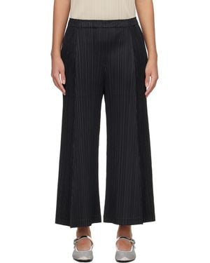 Pleats Please Issey Miyake Thicker Bottoms 1 Pants - Black