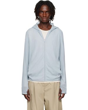 Amomento Mesh Hooded Zip Jacket - Black