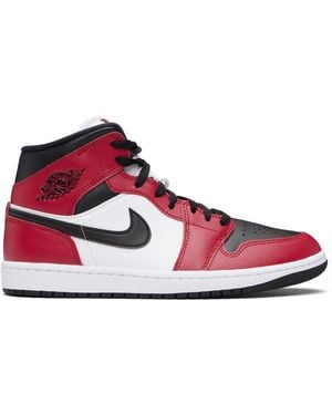 Nike Air Jordan 1 Mid Sneakers - Red
