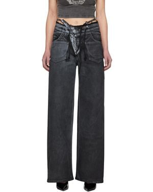 OTTOLINGER Double Fold Jeans - Black