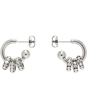 Justine Clenquet Daisy Earrings - Black