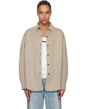 Fear Of God ベージュ ウール カシミヤ オーバーシャツ - ナチュラル